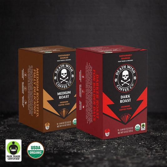 Dark Roast + Medium Roast Single-Serve Pod Bundle