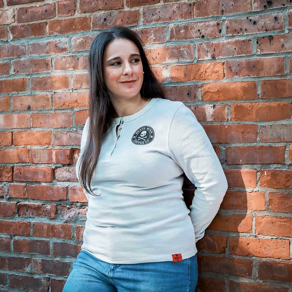 Rolling Bones Women's Waffle Knit