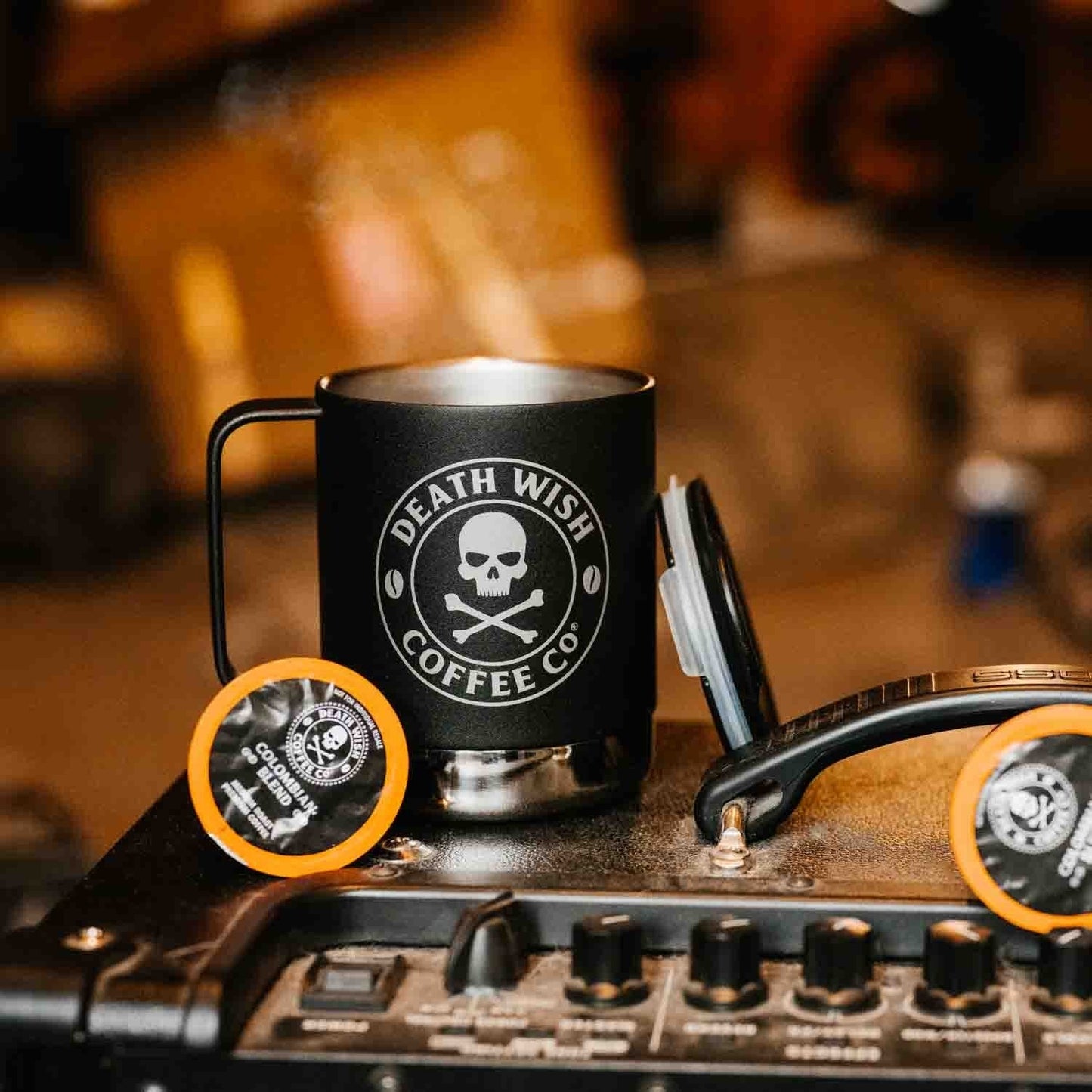 Crossbones Klean Kanteen Mug