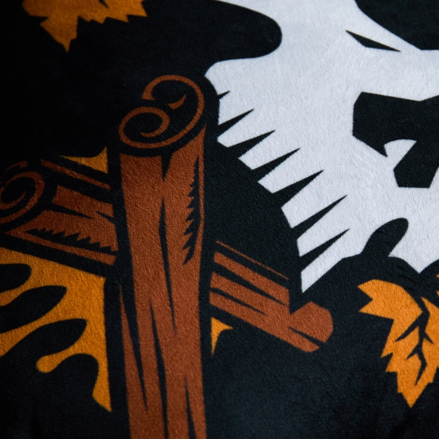 Maple Cinnamon Flavor Skull Pillow