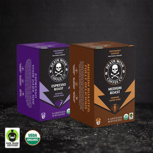Espresso Roast + Medium Roast Single-Serve Pod Bundle
