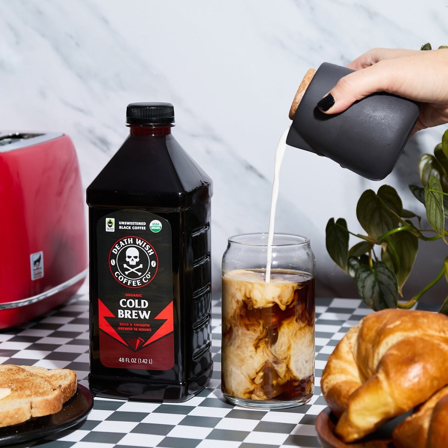 Organic Cold Brew Coffee, Unsweetened